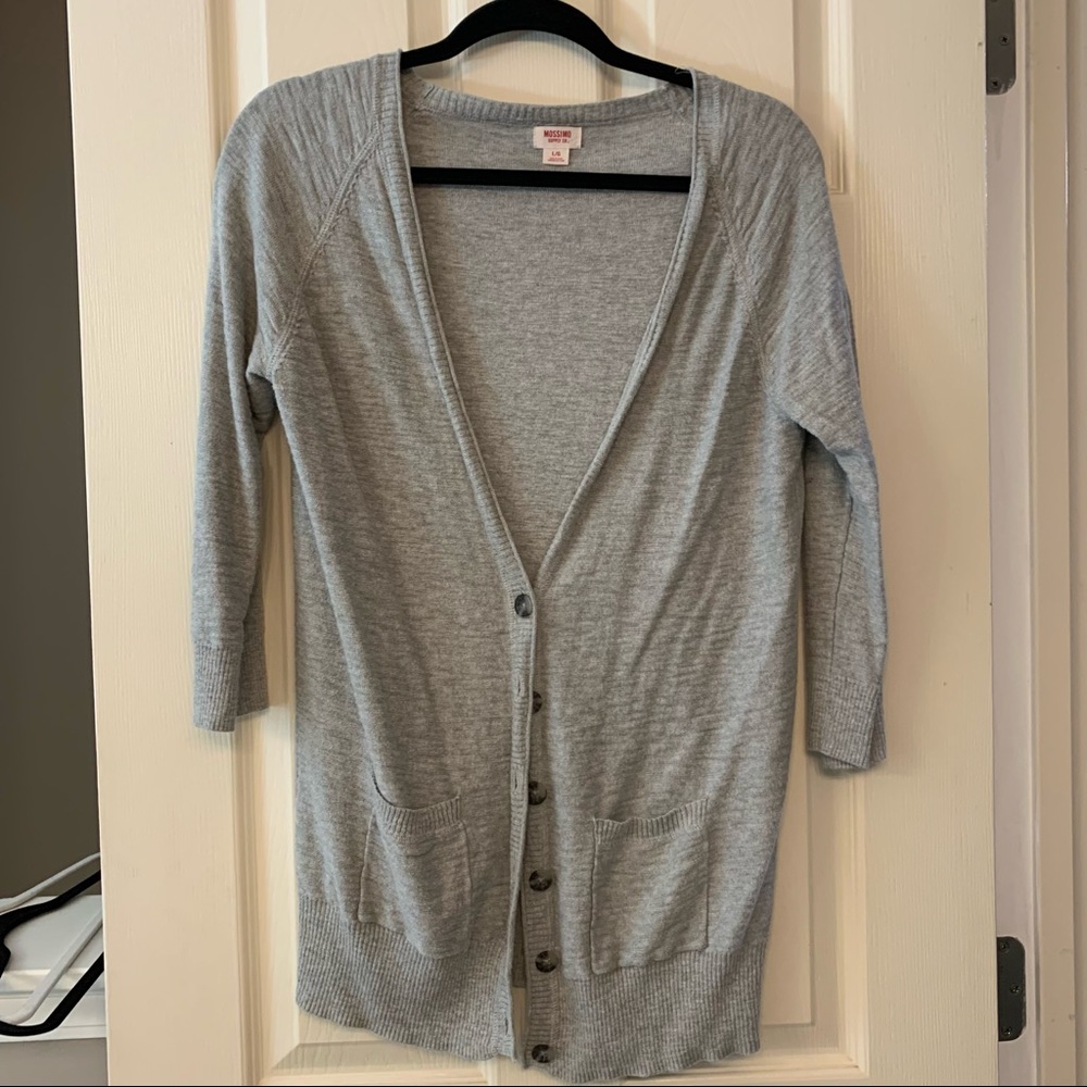 Button Light Cardigan